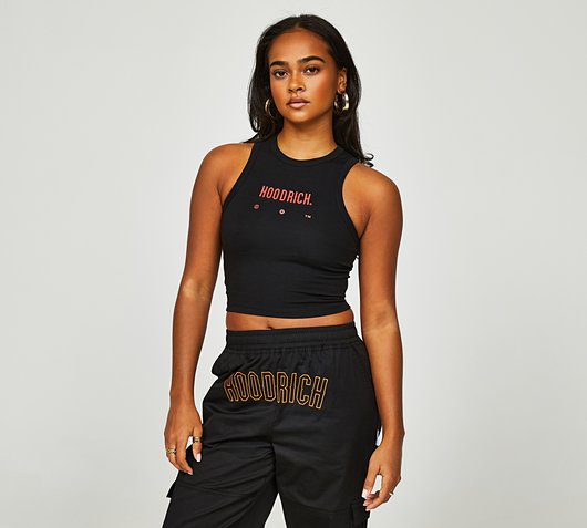 Womens Combat Crop Tank Top