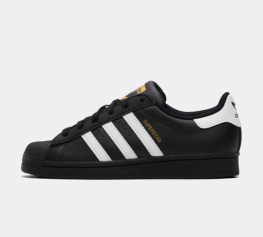 adidas Originals Junior Superstar Trainer | Core Black / Footwear White ...