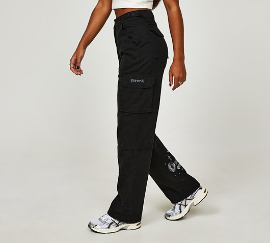 Forena - Womens 'Energy Attracts' Woven Cargo Pant