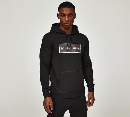 Métissier Danver 3.0 Overhead Hoodie | Jet Black | Footasylum