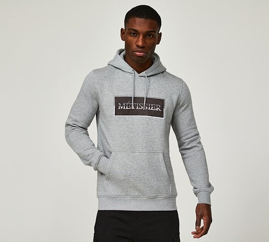 Métissier Danver 3.0 Overhead Hoodie | Grey Marl | Footasylum