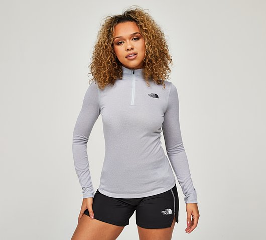 Womens Flex Quarter Zip T-Shirt