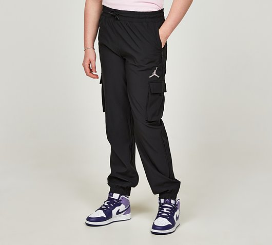 Jordan Girls Post Up Cargo Pant | Black | Footasylum