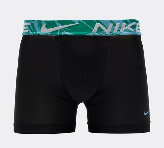 Nike 3 Pack Essential Boxer | Black / Aquarius Blue / Laser Fuchisa ...