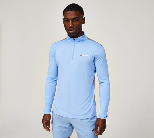 Wayside Long Sleeve Half Zip Tech T-Shirt