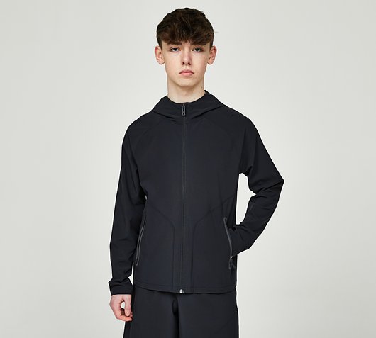 Junior UA Unstoppable Full-Zip Woven Hood
