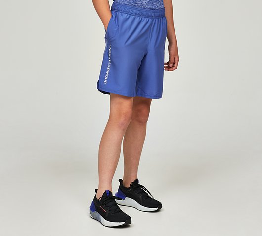 Junior UA Tech Woven Wordmark Short