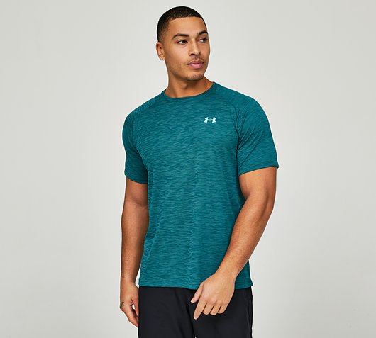 UA Tech Textured Short Sleeved T-Shirt