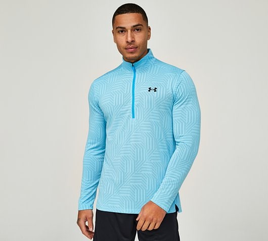 UA Tech Vent Geotessa Half Zip Top