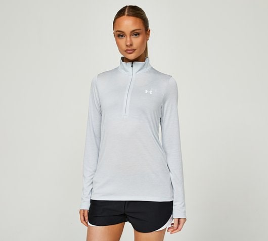 Womens Tech Twist Half Zip T-Shirt