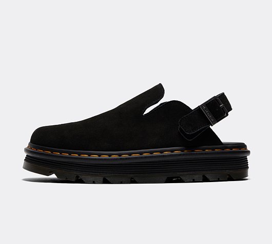 Zebzag Suede Casual Slingback Platform Mule
