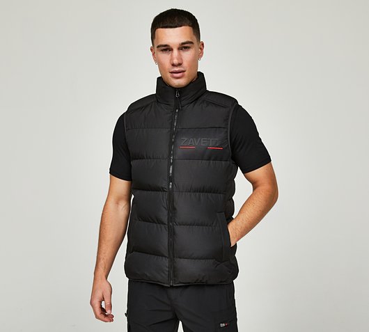 Agazzi Woven Puffer Gilet