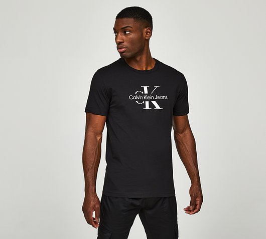 Disrupted Outline Monologo Tee
