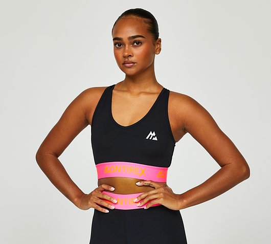 Womens Icon Contrast Bra Top