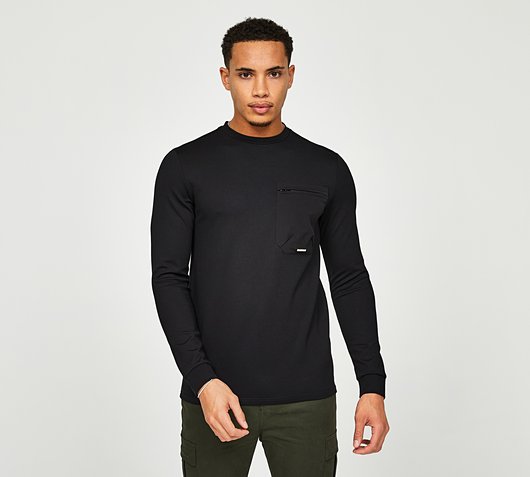 Long Sleeve Tech Pocket T-Shirt