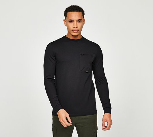 Belier - Long Sleeve Tech Pocket T-Shirt