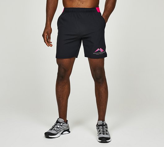 Dimension Woven Running Short