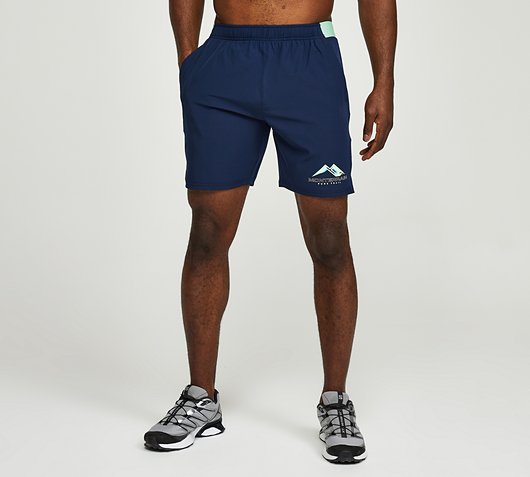 Dimension Woven Running Short