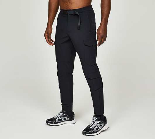 Alessandro Zavetti Nardo Cargo Pant | Black | Footasylum