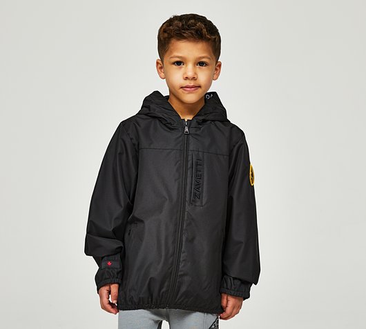 Zavetti Canada Nursery Erodicco Windbreaker | Jet Black | Footasylum