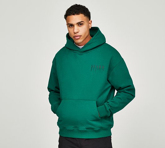 SIARR Drip Hoodie | Emerald Green | Footasylum