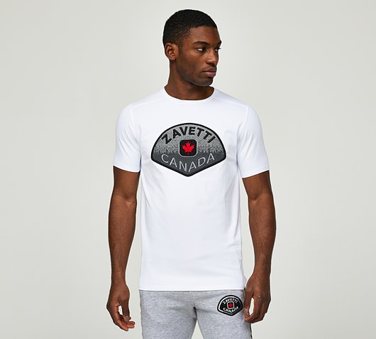 Zavetti Canada Fellari T-Shirt | White | Footasylum