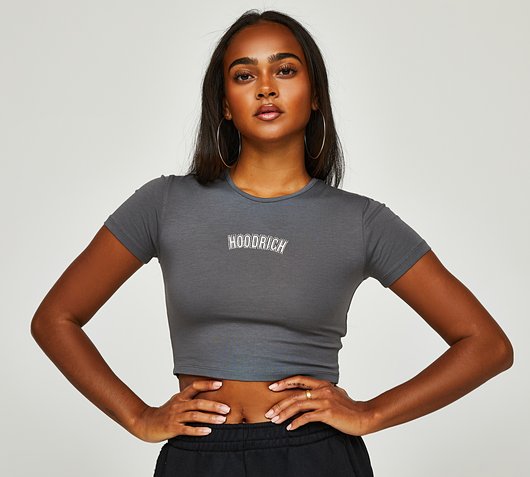 Womens Glide Rhinestone Baby T-Shirt