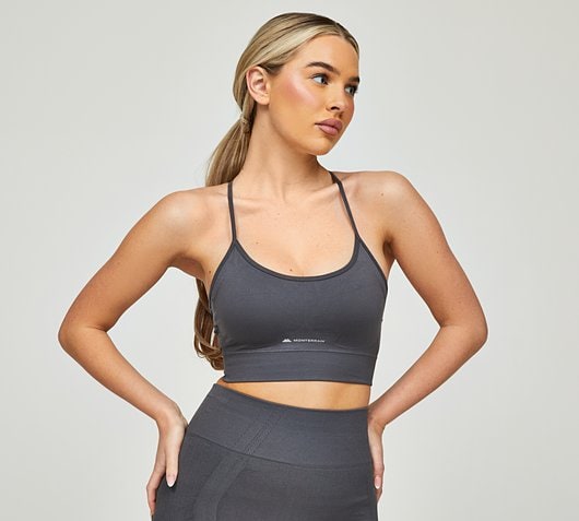 Womens Radiant Seamless Crop Top