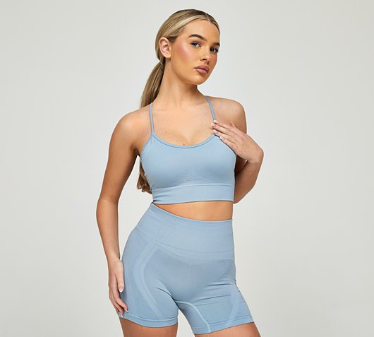 Womens Radiant Seamless Crop Top