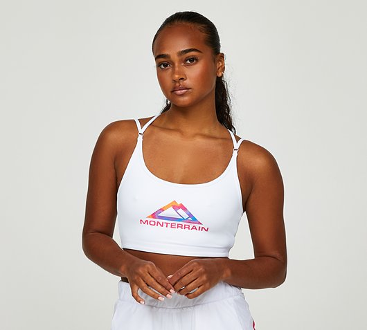 Womens Glide 2.0 Strappy Crop Top