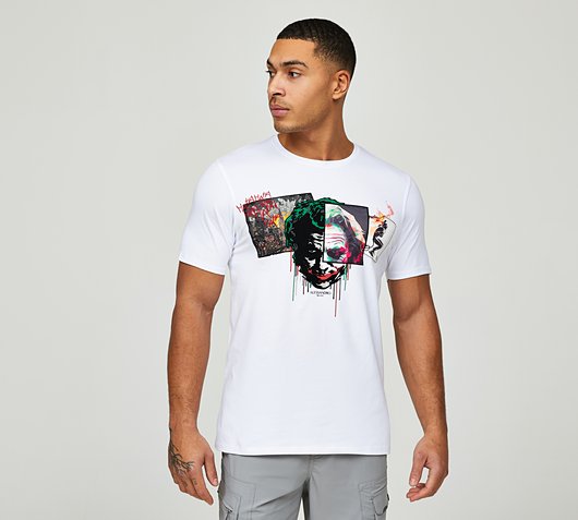 Alessandro Zavetti Risatina T-Shirt | Optic White | Footasylum