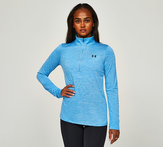 Womens Tech Twist Half Zip T-Shirt