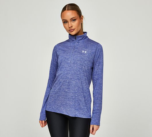 Womens Tech Twist Half Zip T-Shirt