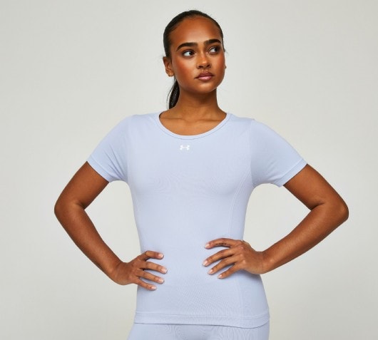 Womens Train Seamless Short Sleeve T-Shirt