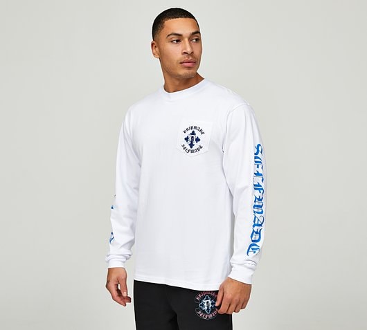 Amity Scroll Boxy Fit Long Sleeve T-Shirt
