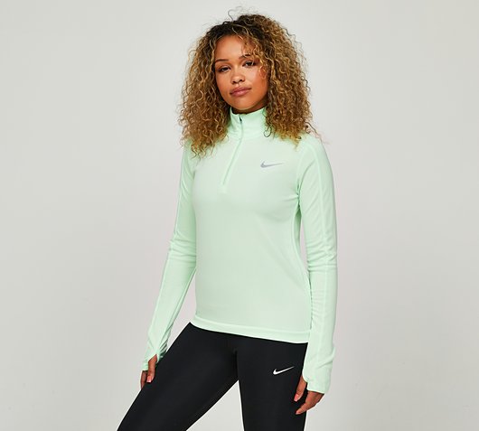Womens Dri-FIT Pacer Quarter Zip T-Shirt