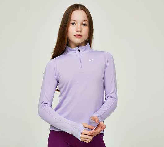 Girls Dri-FIT Half Zip Top