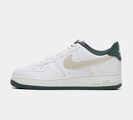 Nike Air Force 1 07 LV8 Trainer White Sea Glass Vintage Green Footasylum