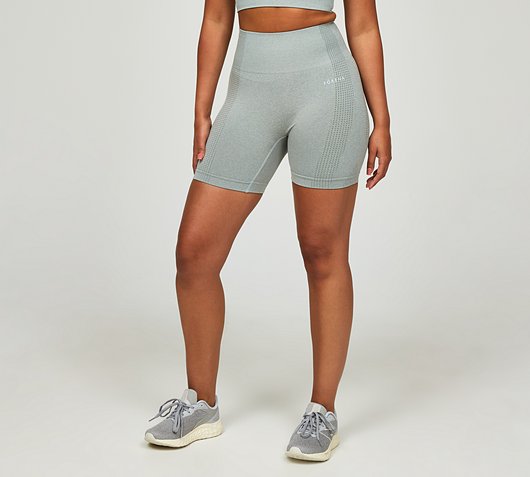 Womens Seamless Hi-Waisted 5 Inch Short