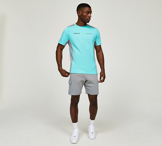 Panel T-Shirt and Short Set