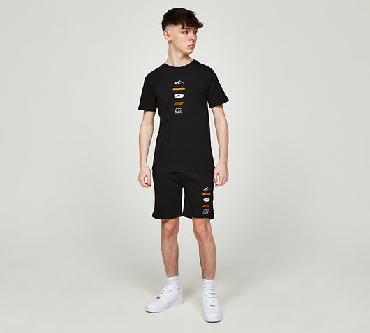 Junior Stacked Logo T-Shirt and Short Set