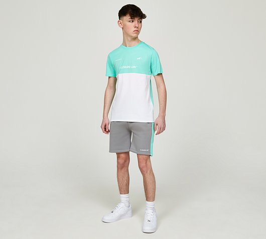Junior Multi Logo T-Shirt and Short Set