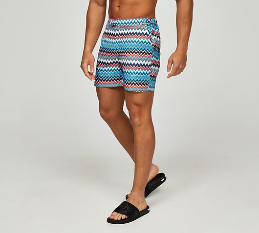 Zag Print Swim Short