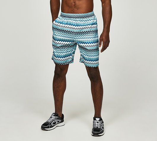Zag Print Resort Short