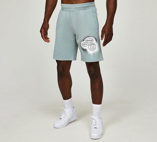 Spray Fleece Short
