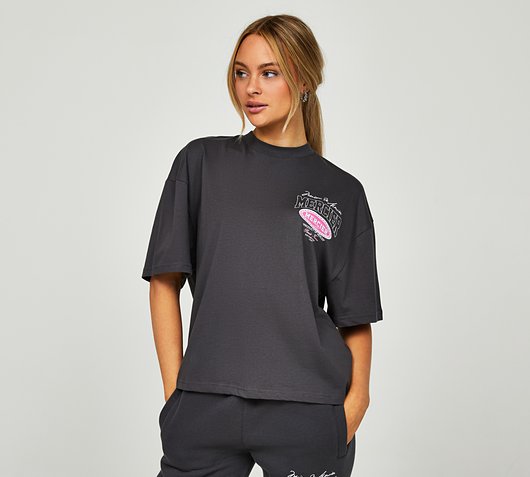 Womens Multi Tour Oversized T-Shirt
