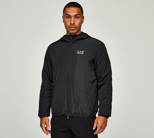 EA7 Core ID Light Jacket Black Footasylum