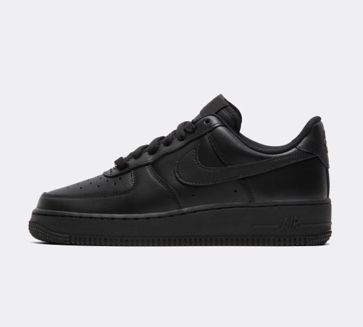 footasylum black air force 1