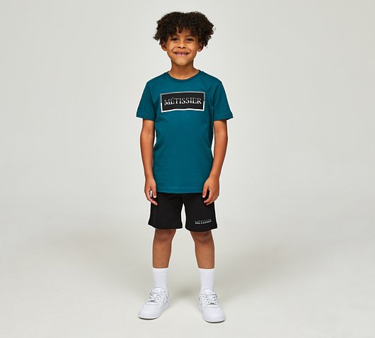 Mtissier Nursery Danver T-Shirt and Shorts Suit - Green - Size 4-5Y