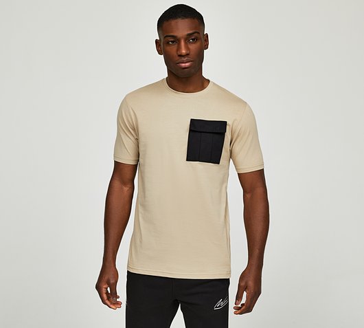 Levin Woven Pocket T-Shirt